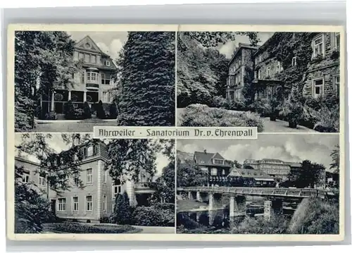 we67837 Bad Neuenahr-Ahrweiler Bad Neuenahr-Ahrweiler Sanatorium Dr. v. Ehrenwall x Kategorie. Bad Neuenahr-Ahrweiler Alte Ansichtskarten