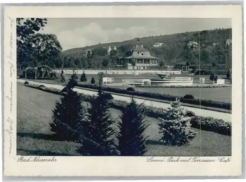 we67992 Bad Neuenahr-Ahrweiler Bad Neuenahr-Ahrweiler Lenni-Park Terrassen-Cafe  x Kategorie. Bad Neuenahr-Ahrweiler Alte Ansichtskarten