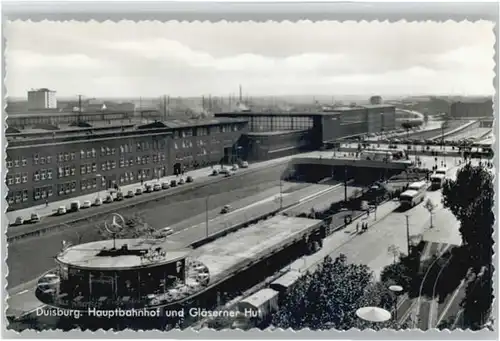 Duisburg Ruhr Duisburg Bahnhof Glaeserner Hut * / Duisburg /Duisburg Stadtkreis