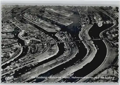 Duisburg Ruhr Duisburg Ruhrort Fliegeraufnahme Hafen * / Duisburg /Duisburg Stadtkreis