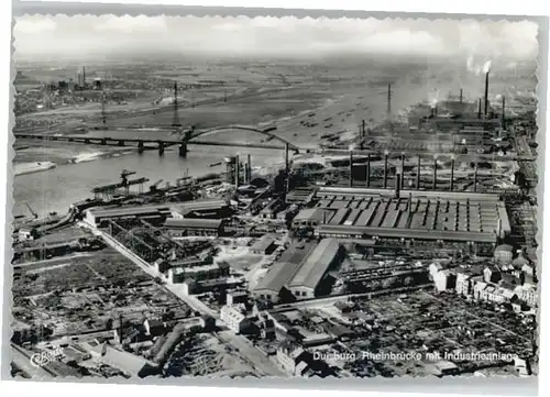 Duisburg Ruhr Duisburg Fliegeraufnahme Industrieanlage * / Duisburg /Duisburg Stadtkreis