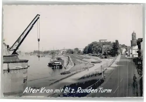 Andernach Alter Kran Runder Turm *