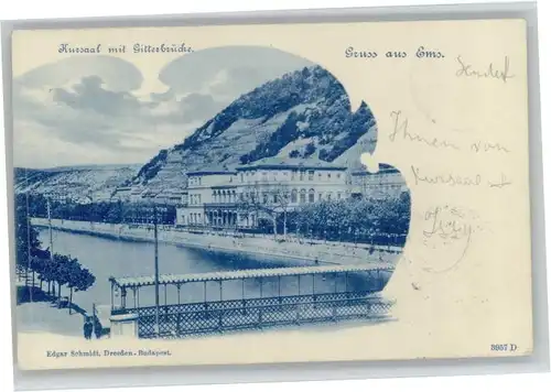 Bad Ems Gitterbruecke Kursaal x