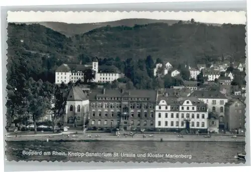 Boppard Sanatorium St. Ursula Kloster Marienberg *