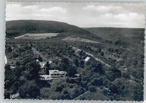 Boppard Fliegeraufnahme Gaststaette Forsthaus Kreuzberg *