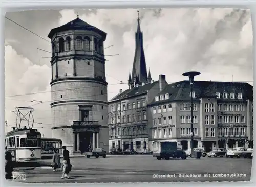 Duesseldorf Schlossturm Lamberturskirche x