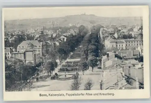 Bonn Rhein Bonn Kaiserplatz Poppeldorfer Allee * / Bonn /Bonn Stadtkreis