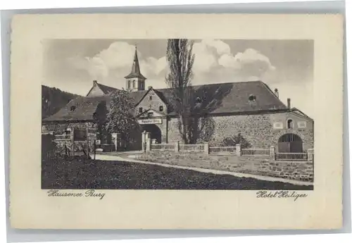 Heimbach Eifel [Verlag Hubert Fischer] Hausener Burg Hotel Heiliger *