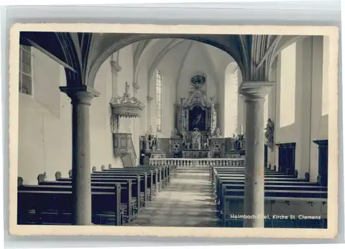 Heimbach Eifel St. Clemens Kirche *