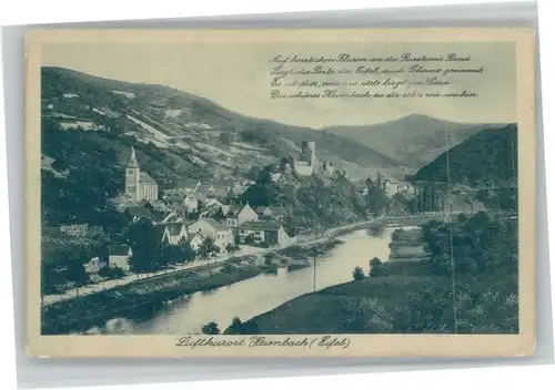 Heimbach Eifel Vers *