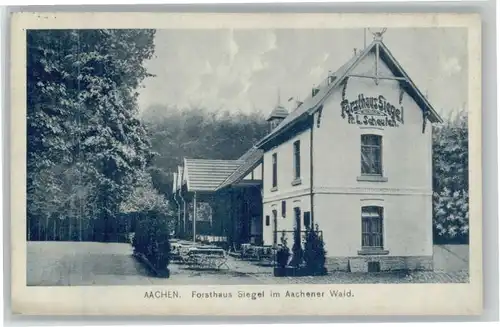 Aachen Forsthaus Siegel x