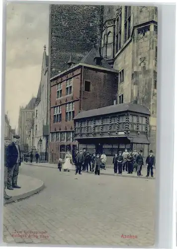 Aachen Rathaus Altes Haus Zum Eulenspiegel *