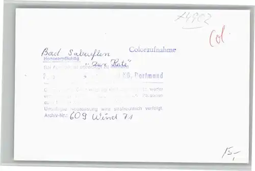 Bad Salzuflen Zur Kate *