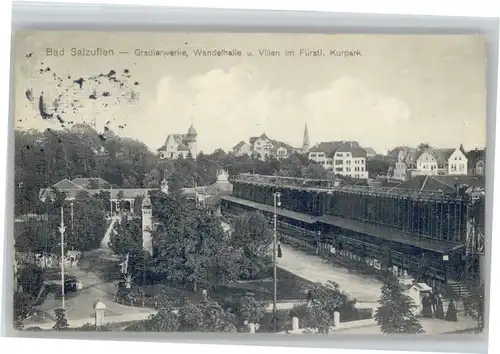 Bad Salzuflen Wandelhalle Gradierwerk Villa  x