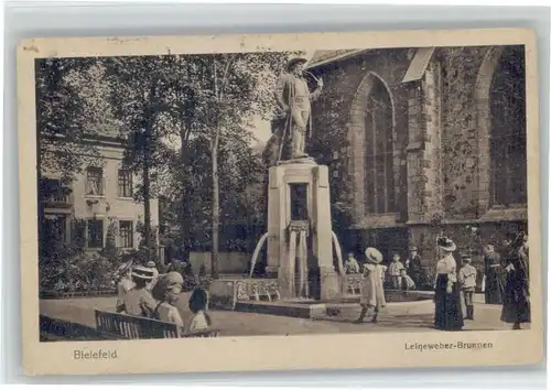 Bielefeld Leineweber Brunnen x