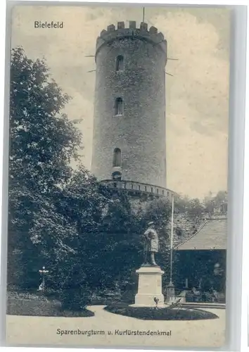 Bielefeld Sparenburgturm Kurfuerstendenkmal *