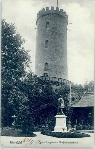 Bielefeld Sparenburgturm Kurfuerstendenkmal x