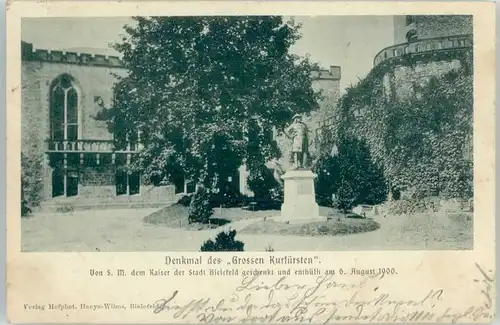 Bielefeld Denkmal des Grossen Kurfuersten x