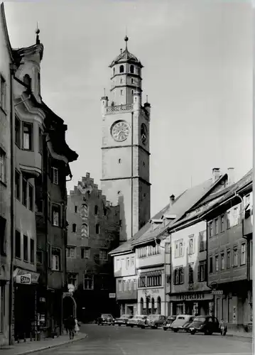 Ravensburg Wuerttemberg Ravensburg Kirchstrasse Waaghaus Blaserturm * / Ravensburg /Ravensburg LKR