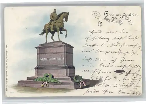 Osnabrueck Wilhelm der Grosse Denkmal x