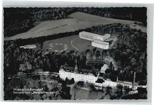 Wuppertal Sanatorium Bergisches Land Fliegeraufnahme *