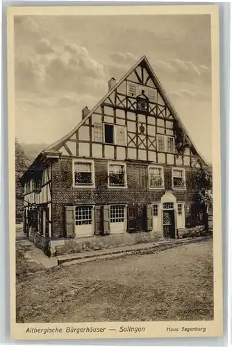 Solingen Haus Jagenberg *