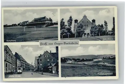 Hagen Westfalen Hagen Freibad Jscheland Boelerstrasse x / Hagen /Hagen Stadtkreis