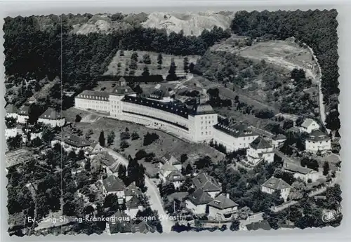 Siegen Westfalen Siegen Jung Stilling Krankenhaus Fliegeraufnahme  * / Siegen /Siegen-Wittgenstein LKR