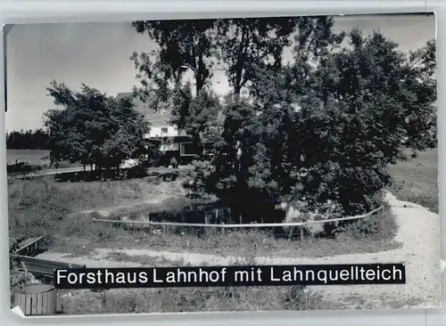 Siegen Westfalen Siegen Lahnhof Forsthaus * / Siegen /Siegen-Wittgenstein LKR