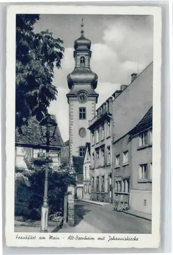 Frankfurt Main Bornheim Johannis Kirche  *