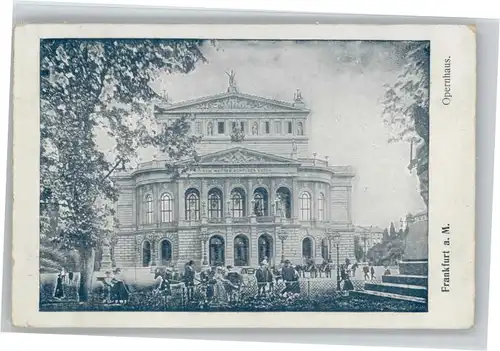 Frankfurt Main Opernhaus x