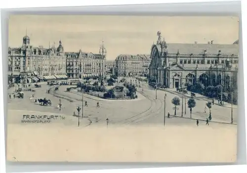 Frankfurt Main Bahnhofsplatz *