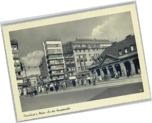 Frankfurt Main Hauptwache *