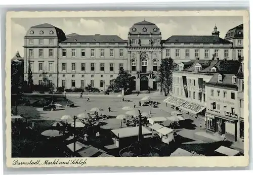 Darmstadt Markt Schloss x
