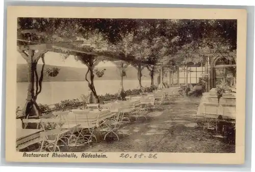 Ruedesheim Restaurant Rheinhalle *