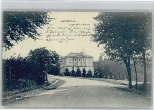 Wiesbaden Jagdschloss Platte x
