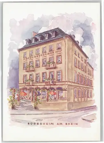 Ruedesheim Hotel Deutscher Hof *