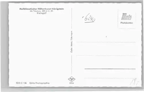 Koenigstein Taunus Kleingolf *