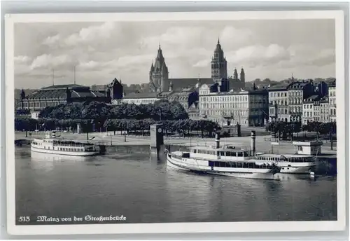 Mainz Rhein Mainz Dampfer x / Mainz Rhein /Mainz Stadtkreis