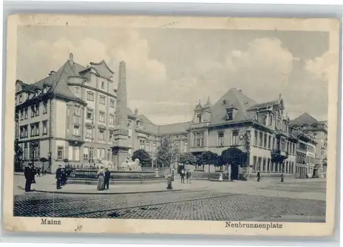 Mainz Rhein Mainz Neubrunnenplatz x / Mainz Rhein /Mainz Stadtkreis