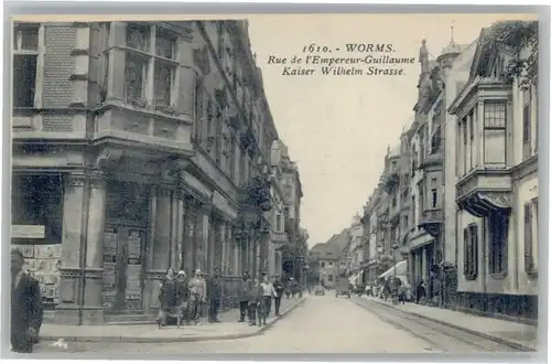 Worms Kaiser Wilhelmstrasse *
