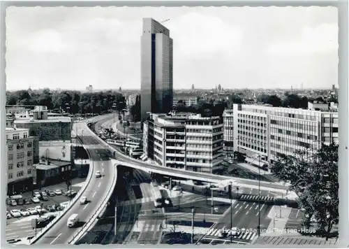 Duesseldorf Hochstrasse Thyssen Haus *