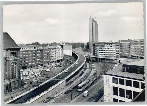 Duesseldorf Hochstrasse Thyssen Haus Haus am Jan Wellem Platz *