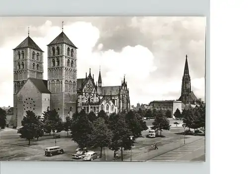 Muenster Westfalen Dom Lamberti Kirche  / Muenster /Muenster Stadtkreis