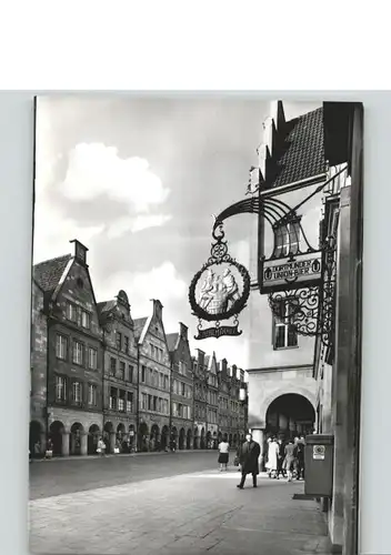 Muenster Westfalen Prinzipalmarkt / Muenster /Muenster Stadtkreis