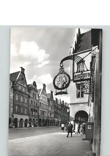 Muenster Westfalen Prinzipalmarkt / Muenster /Muenster Stadtkreis