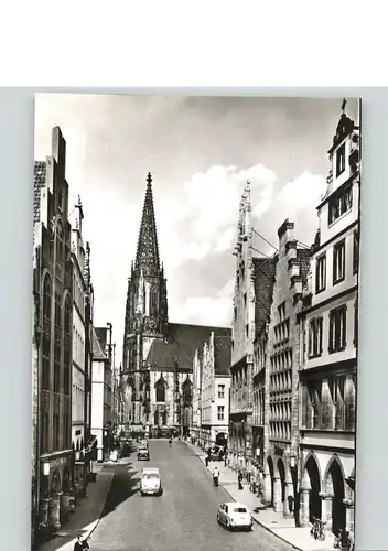 Muenster Westfalen Prinzipalmarkt / Muenster /Muenster Stadtkreis