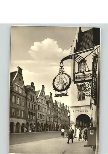 Muenster Westfalen Bierhaus Stuhlmacher / Muenster /Muenster Stadtkreis