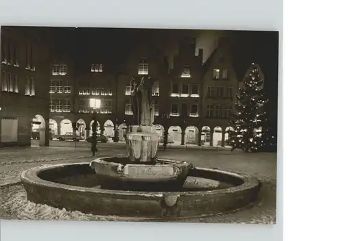 Muenster Westfalen Lambertusbrunnen / Muenster /Muenster Stadtkreis