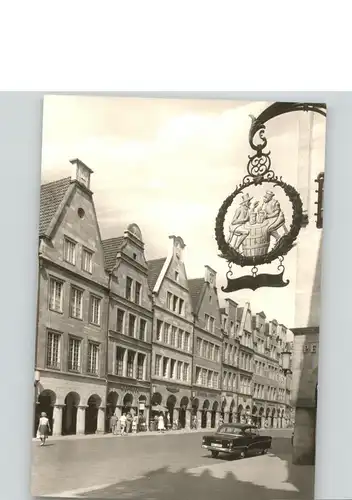 Muenster Westfalen Prinzipalmarkt / Muenster /Muenster Stadtkreis